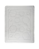 Ensemble Matelas Ressorts Dolce Vita  + Sommier Kit blanc/bleu/gris - 140x200 cm