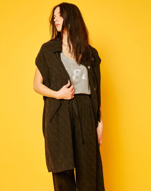 Veste Mathieu imprimée kaki