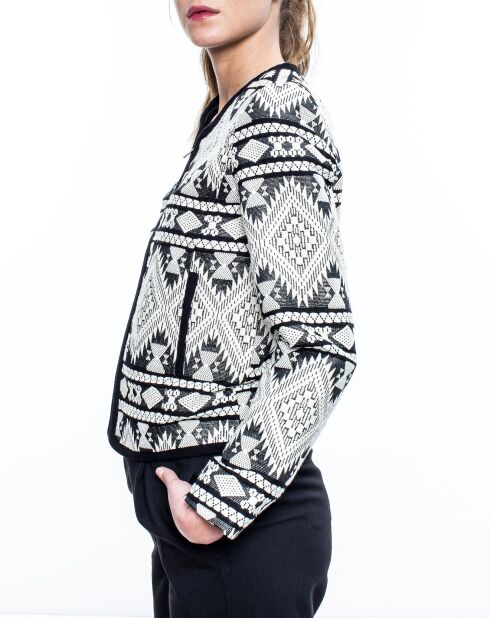 Blouson en Coton mélangé Blues noir