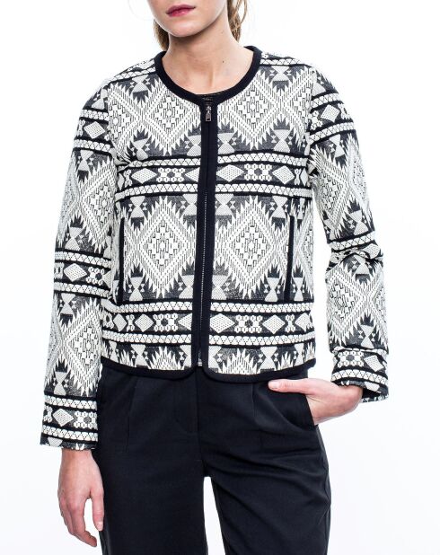 Blouson en Coton mélangé Blues noir