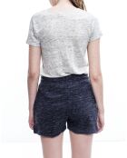 Short 100% Coton Impala marine
