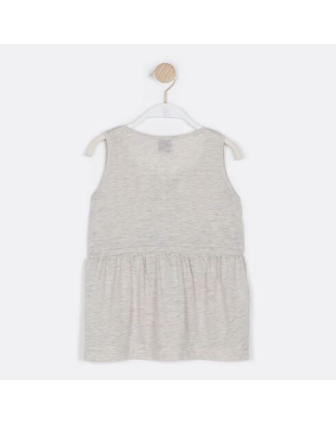 Top Toy sans manches gris clair