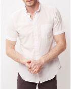 Chemise slim Sander Pat lilas
