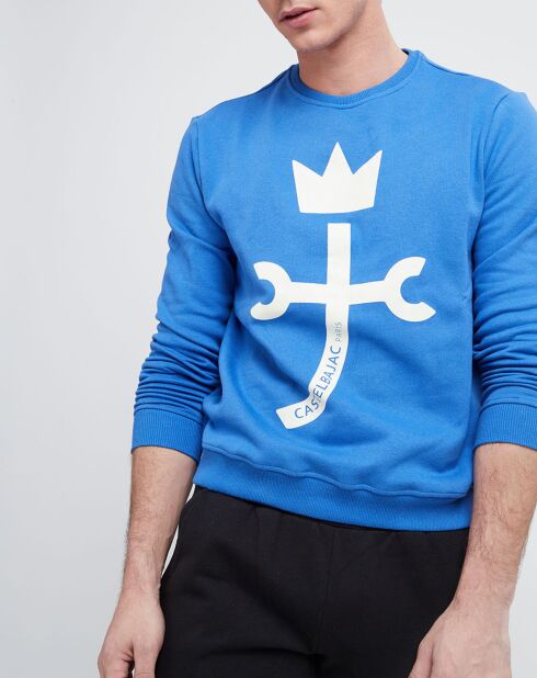 Sweat Logo bleu