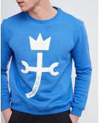 Sweat Logo bleu