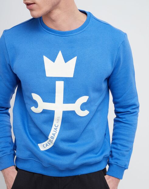 Sweat Logo bleu