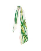 Foulard en Lin et Coton Paradisie ecru - 70x190 cm