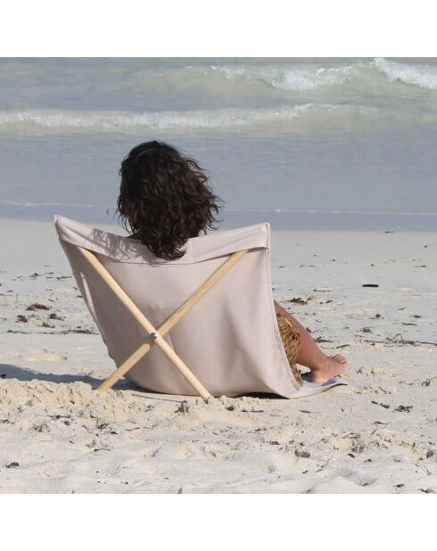Neo-transat Uni Beige - 140x70 cm