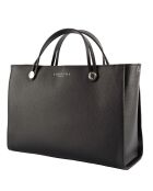 Sac à main en Cuir Fidèle noir - 36x25x14 cm