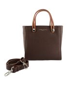 Sac à main en Cuir Fidèle marron - 25x23x12 cm