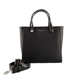 Sac à main en Cuir Fidèle noir - 25x23x12 cm