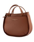 Sac à main en Cuir Fidèle cognac - 22x27x9 cm