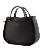 Sac à main en Cuir Fidèle noir - 22x27x9 cm