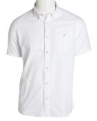 Chemise droite Craja motif blanche