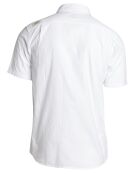 Chemise droite Craja motif blanche
