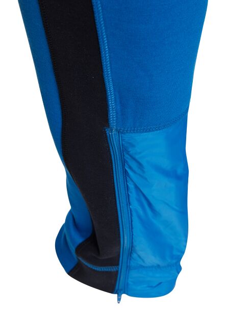 Pantalon en molleton bleu persian