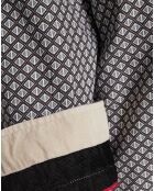 Chemise imprimée noir/blanc