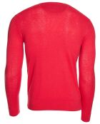 Pull en Coton rouge brique