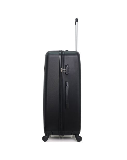 3 Valises 4 roues Lanzarote & Vanity 32/55/65/75 cm noires