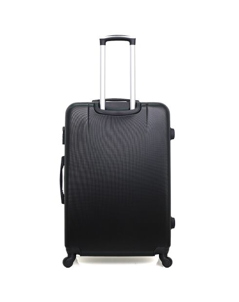 3 Valises 4 roues Lanzarote & Vanity 32/55/65/75 cm noires