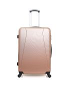 3 Valises 4 roues Lanzarote 32/55/65/75 cm & Vanity rose doré