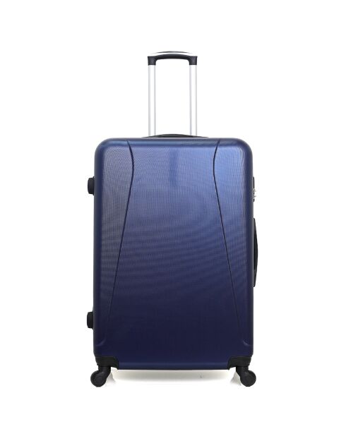 3 Lanzarote-Koffer 32/55/65/75 cm mit 4 Rädern und marineblauem Waschtisch