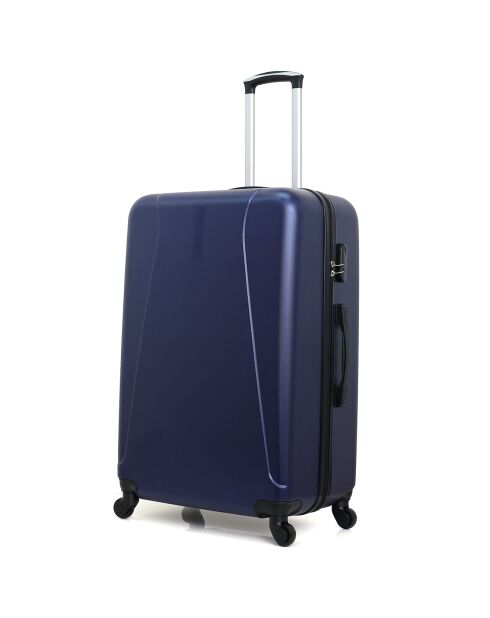 3 Lanzarote-Koffer 32/55/65/75 cm mit 4 Rädern und marineblauem Waschtisch