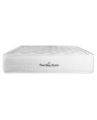 Ensemble matelas à mémoire de forme & sommier Buckingham noir - 180x200 cm