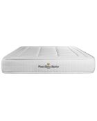 Ensemble matelas à mémoire de forme & sommier Balmoral blanc - 140x200 cm