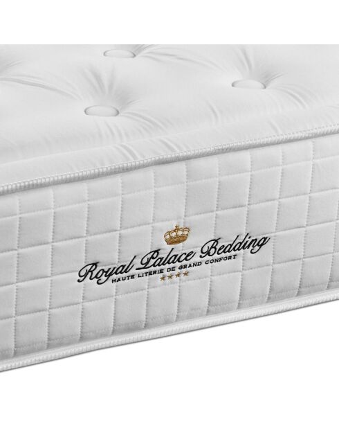 Matelas à mémoire de forme Buckingham blanc - 140x200 cm