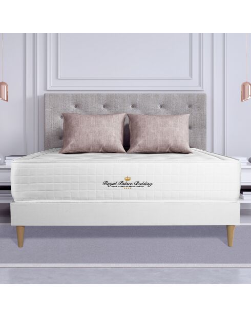 Matelas à mémoire de forme Buckingham blanc - 180x200 cm