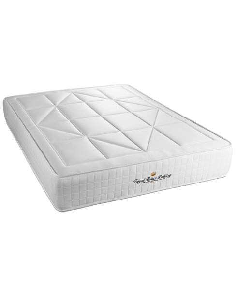 Matelas ressorts ensachés & mémoire de forme Windsor blanc - 160x200 cm