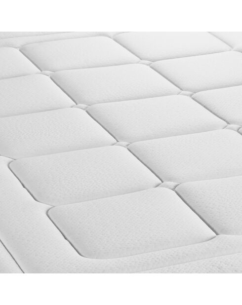 Matelas à mémoire de forme Balmoral blanc - 90x200 cm