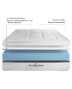 Matelas à mémoire de forme Balmoral blanc - 140x200 cm