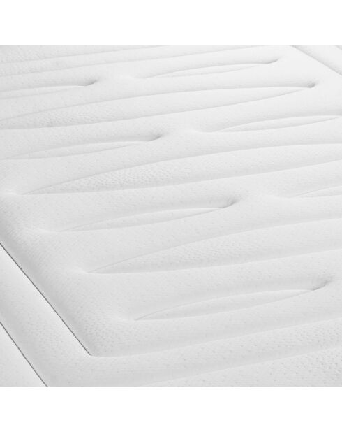 Matelas à mémoire de forme Nottingham blanc - 90x200 cm