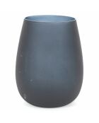 6 vasos de agua multicolor Cala Dorada - D.9xH.11,5 cm