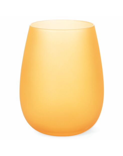 6 vasos de agua multicolor Cala Dorada - D.9xH.11,5 cm