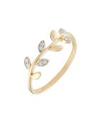Yilana Ring Gelbgold Diamanten 0,06 ct