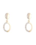 Boucles d'oreilles Berava Diamants 0.11 ct or jaune