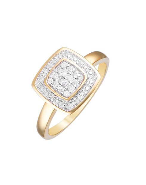 Lima Diamantring 0,15 Karat Gelbgold
