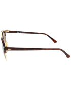 Lunettes de soleil Homme Clubround Double Bridge havane