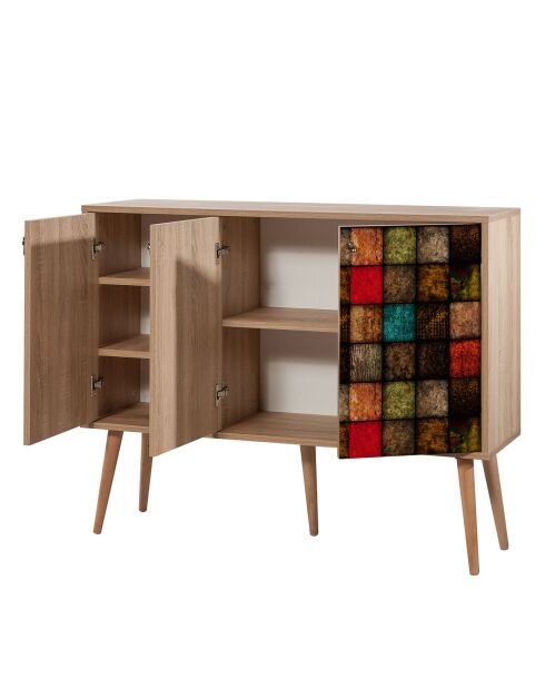Console Corde multicolore - 120x94x36 cm