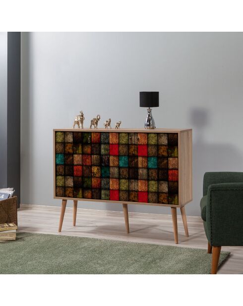 Console Corde multicolore - 120x94x36 cm