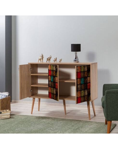 Console Corde multicolore - 120x94x36 cm