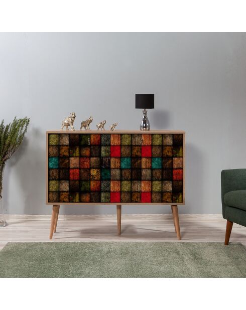 Console Corde multicolore - 120x94x36 cm