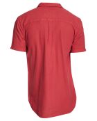 Chemise droite Time Box rouge foncé