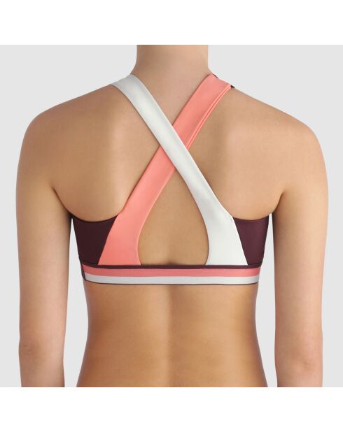 Brassière de Sport rouge/bordeaux