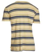 T-Shirt Deeper States rayures jaune/bleu