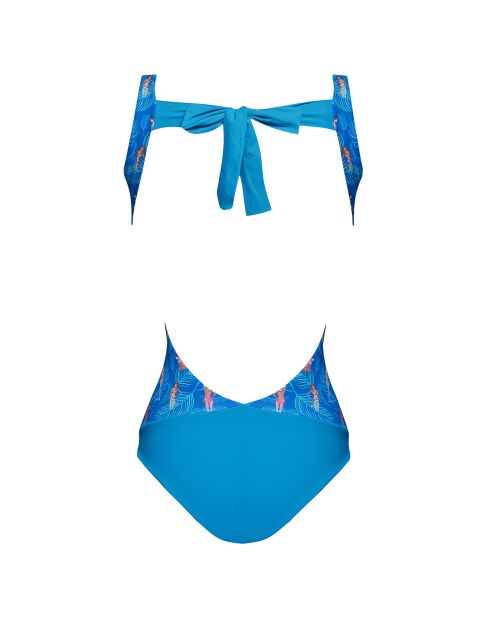 Maillot de Bain 1 Pièce Mathilda Aloha bleu
