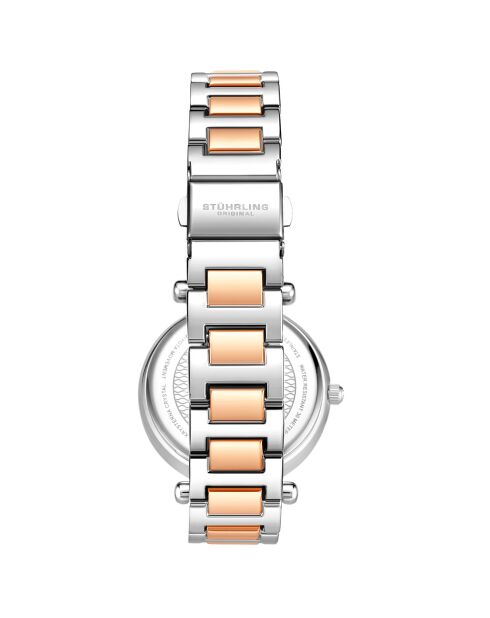 Montre Femme en Acier Quartz Symphony argenté/rosé